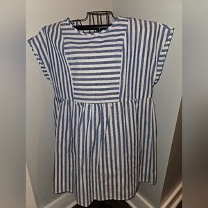 Emery Rose Striped Dress 1XL